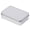 A, variant on Rectangle Storage Box Small Storage Box Silver Color Jewelry Key Coin Container Playing Card Box Candy Storage Can