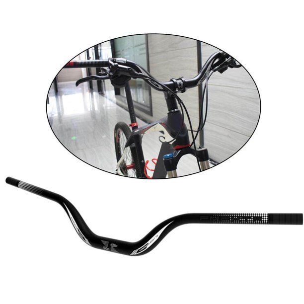 Guidon de vélo 31,8 pouces 800 mm Barres de rehaussement extra longues 30 mm en alliage d'aluminium léger Guidon de vélo de montagne Idéal pour BMX DH