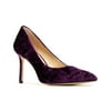 Katy Perry The Sissy Crushed Velvet Purple Pump, Size 5 M