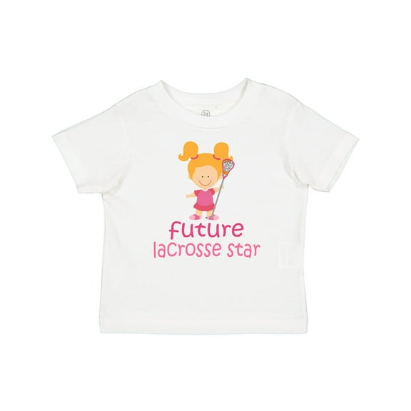 Inktastic Future Lacrosse Star Girl Girls Baby T-Shirt