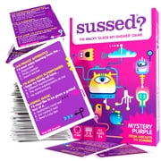 SUSSED The Weird 'What Would I Do?' Card Game - Fun Social Party Game - Mystery Purple Deck with 200 Magical Questions About Dragons, Ghosts & More