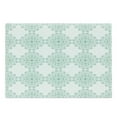 thumbnail image 1 of Floral Cutting Board, Abstract Horizontal Lines Geometric Bold Thin Stripes Ocean Themed Illustration, Decorative Tempered Glass Cutting and Serving Board, Large Size, Seafoam White, by Ambesonne, 1 of 1