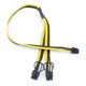 thumbnail image 1 of Cable Adaptador Pci-e Pcie De 6 Pines A Doble De 8 Pines 6+2, 1 of 6