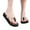Black, variant on Womens Flip Flops Comfort Lightweight Soft Walking Thong Sandals Summer Slip On Arch Support Slide Slipper Beach Sandal for Indoor Outdoor