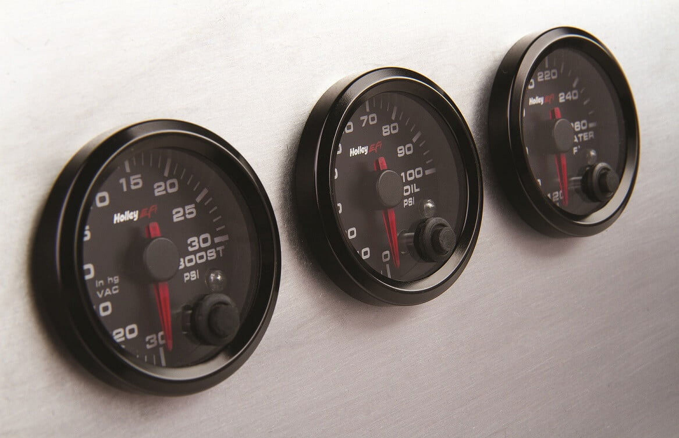Holley EFI 553-127 Engine Oil Pressure Gauge