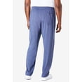 thumbnail image 3 of KingSize Men's Big & Tall Lightweight Jersey Open-Bottom Sweatpants, 3 of 6