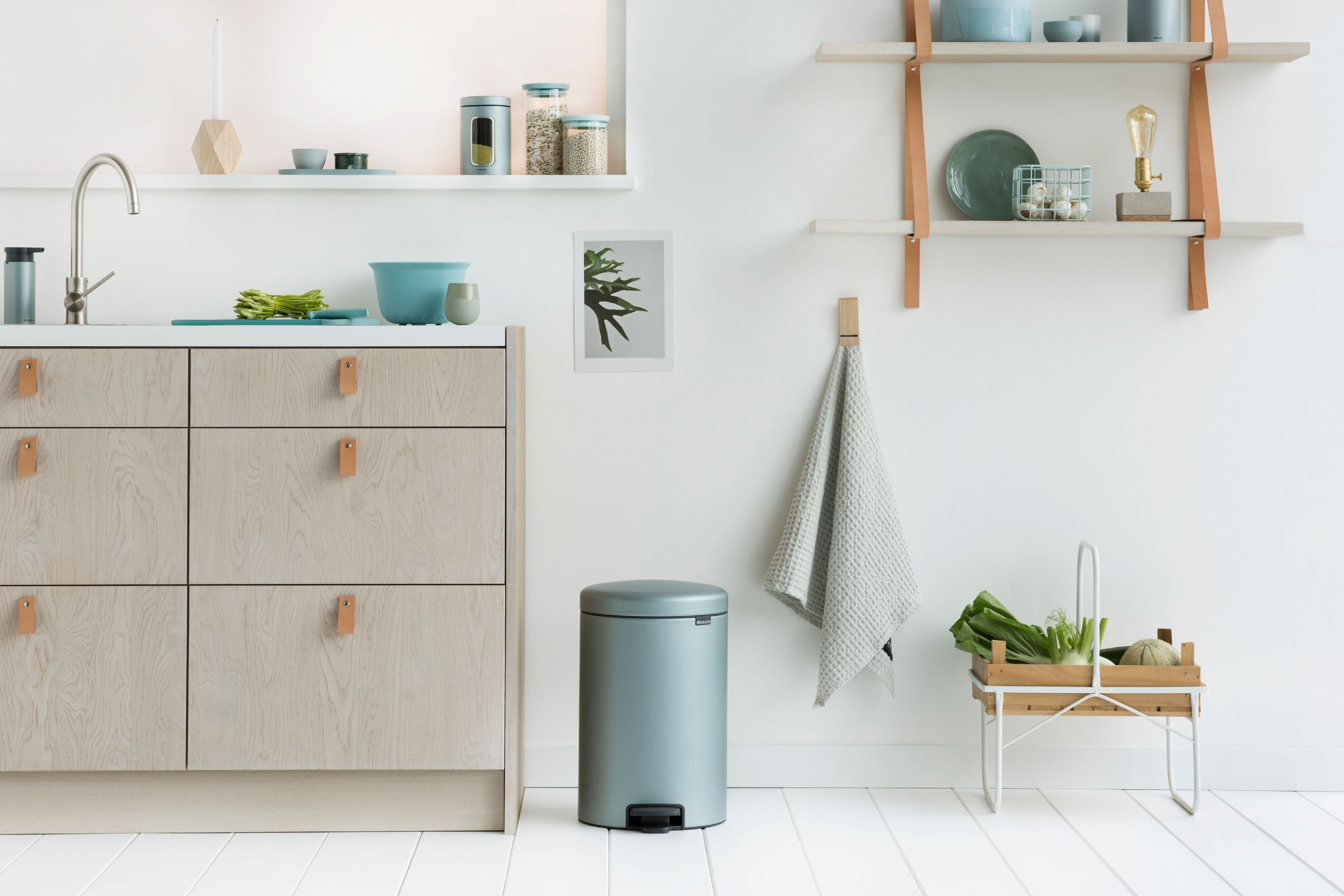Brabantia NewIcon Step Can, 5.3 Gallon (20L)