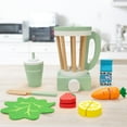 thumbnail image 2 of Little Chef Frankfurt Wooden Toy Blender with Cuttable Play Food, 2 of 6