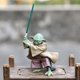 thumbnail image 3 of Star Wars Jedi Knight Yoda Baby Force Awakens Yoda Master's Handmade, 3 of 5
