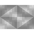 thumbnail image 1 of Ahgly Company Machine Washable Indoor Rectangle Transitional Gray Area Rugs, 2' x 5', 1 of 7