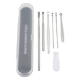 thumbnail image 1 of Spring Earwax Cleaner Tool Set,7Pcs Spring Earwax Cleaner Stainless Steel Ear Pick Set Ear Cleaner Tool Optimal Efficiency, 1 of 8
