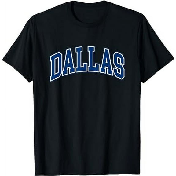 Dallas - Texas - Throwback Design Print - Classic T-Shirt
