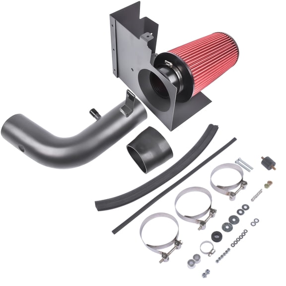 GELUOXI For 2007-2011 Jeep Wrangler JK 3.8L V6 GAS OHV 2WD 4WD Cold Air Intake Kit 10554