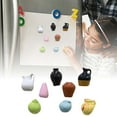 thumbnail image 4 of Boreal Craft Hanging Snowflakes 8PCS Mini Vase Desktop Decoration Ornament Mini Ceramic Vase Refrigerator Funny Cute Vases Kitchen Decoration Birthday Collection (8PCS), 4 of 5