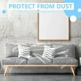 thumbnail image 3 of Couch Cover Pet Plastic Waterproof Dust Cover PE Transparent Furniture Covers Sofa Covers for Protection Against Cat Dog Clawing, 3 of 9
