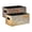 Leopard Dots Digital Texture Design, variant on Felt Storage Bins 2-Pack Foldable Space-Saving Organizer For Home Office Leopard Dots Digital Texture Design