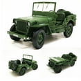 thumbnail image 2 of Retro and Elegant Tactical SUV Model 1/18 Collectible for Military Enthusiasts, Realistic Design and Function, 2 of 8