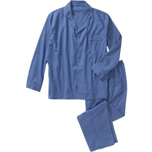 Hanes - Hanes Men's Woven Pajama Set - Walmart.com - Walmart.com