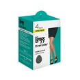 thumbnail image 2 of L'eggs Everyday Women's Reinforced Panty Sheer Toe Nylon Pantyhose, 4 Pair, 2 of 5