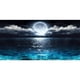 thumbnail image 1 of Cuadros Decorativos Diamante pintura patrón mar Luna 5D cuadrado completo resina Rhinestone imagen regalo Ehuebsd Nuevos Originales, 1 of 8