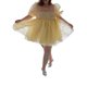 thumbnail image 2 of VISgogo Vestido de Verano para Mujer, Vestido Corto de una Pieza con Manga de Burbuja y Cuello Cuadrado de Color Sólido para Damas, Rosa/Morado/Amarillo VISgogo  moda, 2 of 9