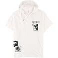 thumbnail image 1 of Camiseta estampada de algodón con capucha para hombre de INC, blanca, XXL, 1 of 1