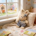 thumbnail image 4 of Large Easter Bunny Plush Toy for Spring Home Decor, Soft Stuffed Bunny with Festive Colors, Decorative Plush Animal for Seasonal Display and Cozy Home Decor, 4 of 6