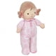 thumbnail image 5 of Muñeca bebé Little Me Plush de 11 pulgadas con sonajero Brigitte (rosa damasco floral), 5 of 5