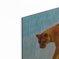thumbnail image 2 of Luxe Metal Art 'Lioness On A Rock 1' by Ata Alishahi, Metal Wall Art, 36"x24", 2 of 9