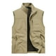 thumbnail image 1 of Chaleco de pesca informal para hombre de color liso, ideal para actividades al aire libre y trabajo: chaleco ligero de poliéster, lavable a mano o a máquina, perfecto para practicar deporte o hacer, 1 of 6