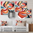 thumbnail image 4 of Designart "Chromatic Elixir Opt Art wall decor VII" Abstract Metal Wall Art Prints, 4 of 5