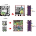 thumbnail image 4 of HUGFEGWE for RPi Microcontroller Module, Mini Development Board, Dual Core for Cortex M0plus Processor, with GC2SD SD Reader, for for Wii Consoles (Black) CJ25311-9177, 4 of 9