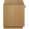 thumbnail image 4 of Meridian Furniture Avery Table de Nuit en Placage de Bois de Chêne, 4 of 28