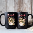 thumbnail image 3 of Happy Valentine's Day Shetland Sheepdog holding flowers Mug Sheltie Dog Lover Gifts Coffee Tea Cup - 3005, 3 of 4