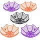 thumbnail image 1 of 5-Pack Halloween Spider Web Bowls - Plastic Basket Halloween Candy Bowls for Trick or Treat, 1 of 5