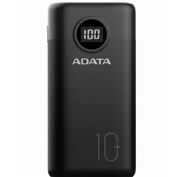 Power Bank Adata P10000qcd 10000mah Pantalla Digital Negro