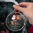 thumbnail image 5 of Personalized Adoption Glass Christmas Ornament 2025, Custom Text & Name Adopter Xmas Keepsake Ornament Gift, Adopted Xmas Tree Ornament Gift, Adoption Announcement Glass Ornament Gift for Family, 5 of 6