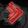 thumbnail image 2 of Labymos 90 Degree Positioning Squares DURA 4 Pcs 4 Inch Right Angle Clamp Woodworking Carpenter, 2 of 5