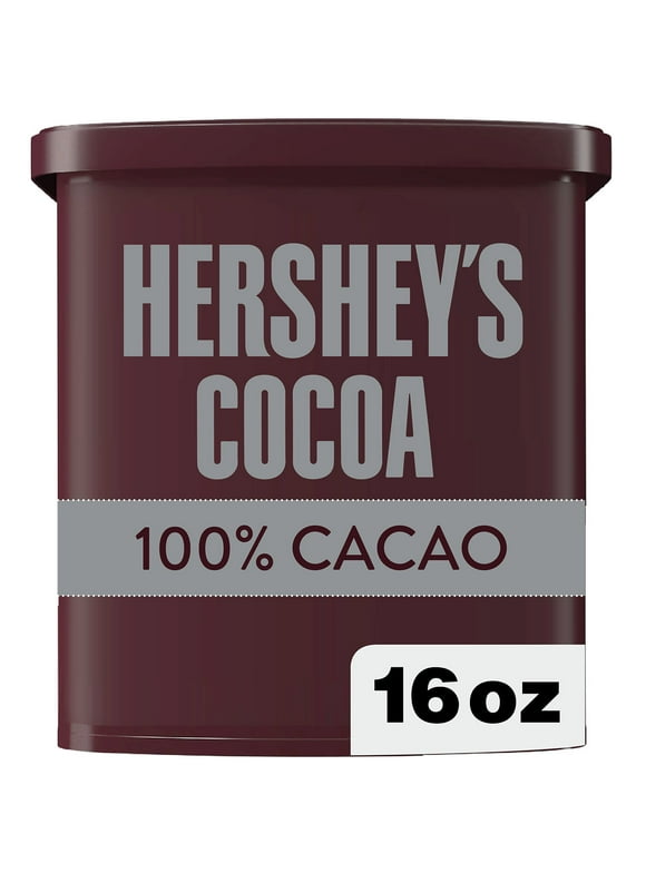 Hershey's Natural Unsweetened Cocoa Powder, Can 16 oz