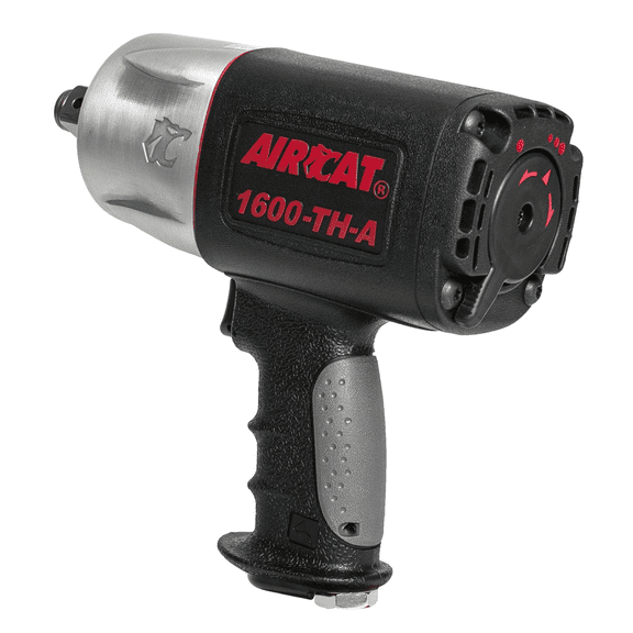 AIRCAT Pneumatic Tools 1600-TH-A: Composite Impact Wrench 1600 ft-lbs - 3/4-Inch