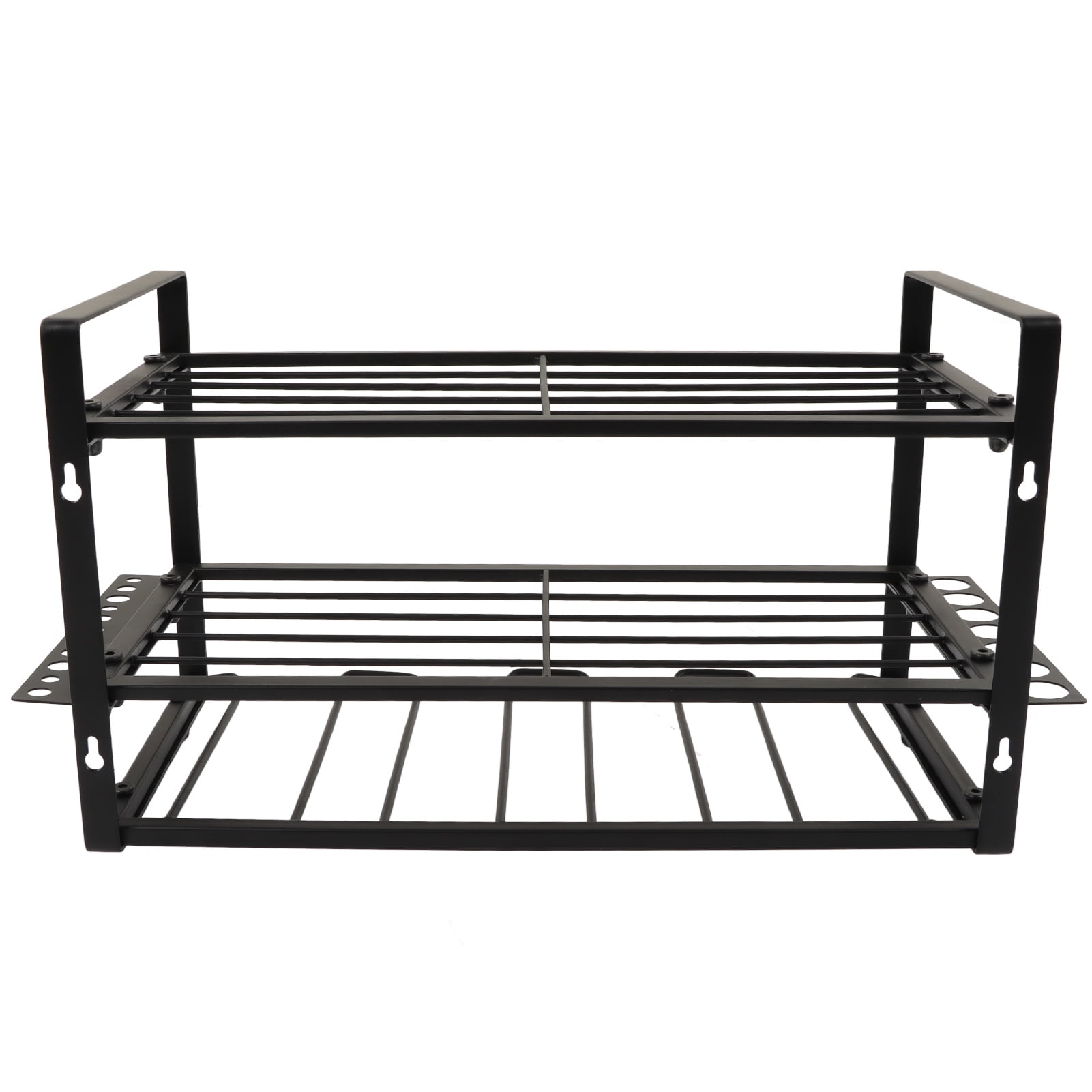 Garage Tool Storage Rack Shelf, Alloy Steel Wall Mounted Multi Purpose ...