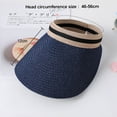 thumbnail image 2 of Sombrero Vhermosa de paja con protección solar 56-58cm, 2 of 5