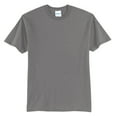 thumbnail image 5 of Mens Core Blend Cotton/Polyester Tee Shirt Medium Grey 5XL, 5 of 6