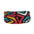 thumbnail image 3 of Wukai Geometry Sports sweatband,Men & Women Sweatband Headband for Running, Cross Training, Racquetball, Working Out, 3 of 7