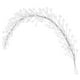 thumbnail image 1 of KAKOWELY Diadema de novia con diamantes de imitación para mujer, tocado de perlas falsas, tocado para fiesta de boda, 1 of 4