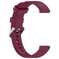 thumbnail image 4 of Correa de Silicona 14 Mm Ygjytge para Reloj Repuesto Lily 2 Rojo Vino, 4 of 9