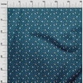 thumbnail image 3 of oneOone Cotton Flex Blue Fabric Geometric Sewing Craft Projects Fabric Prints By Yard 40 Inch Wide, 3 of 5