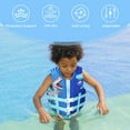 thumbnail image 2 of Gogokids Kids Swim Vest Life Jacket-Toddler Flotation Buoyancy Swimsuit Trainer Vests Swimming Aid Jacket for Boys/Girls Age 1-9 Years,Blue Dinosaur, 2 of 9