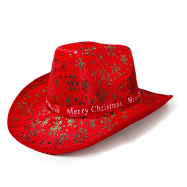 Conjunto combinado de día de Navidad Juego de rol para adultos Papá Noel El sombrero de vaquero