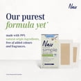 thumbnail image 4 of Nair Simple Wax Strips for Face & Bikini, with Cotton Seed Oil for Sensitive Skin, Dematologically Tested, 40 Wax Strips + 4 Post-Waxing Wipes, 4 of 8